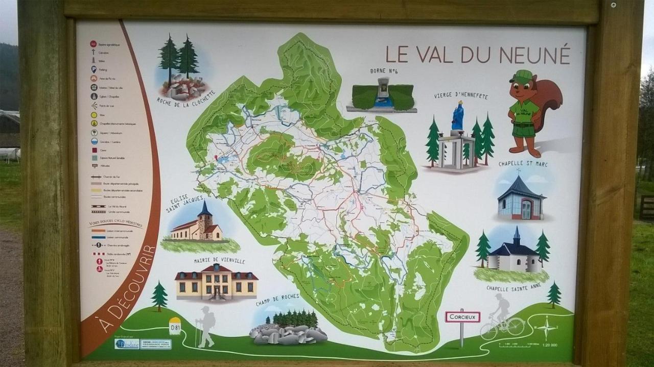 Les Gites De L Etang :Studio A 20 Mn De Gerardmer La Chapelle  Экстерьер фото